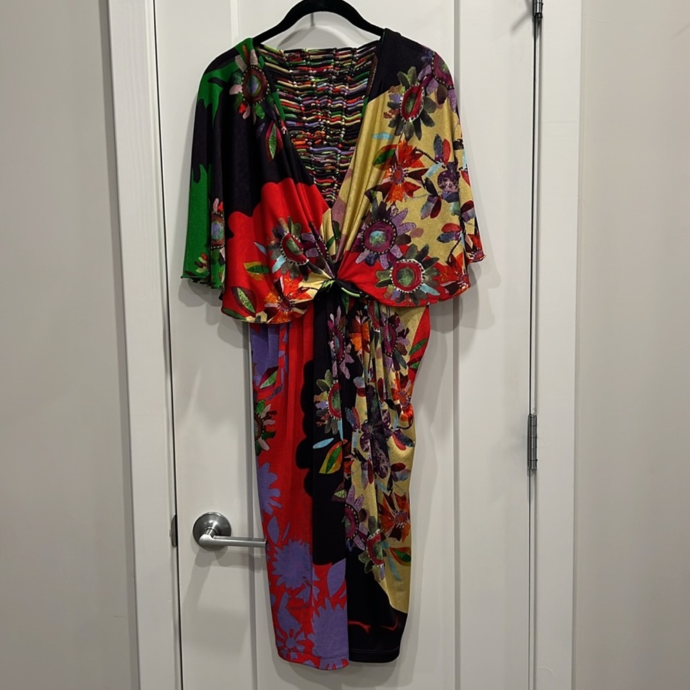 Anthropologie Ranna Gill Sabatina Dress S (As Seen on Beyoncé in Blue Video) - Picture 5 of 8